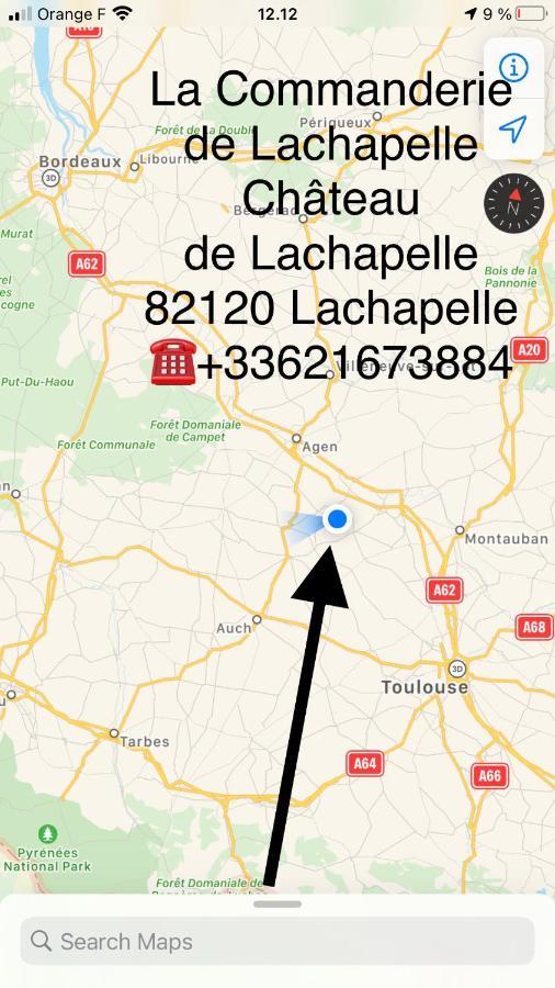 B&B La Commanderie De Lachapelle Lachapelle  Exterior photo